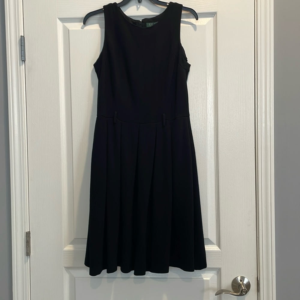 LAUREN RALPH LAUREN Dress/ Black /Sleeveless